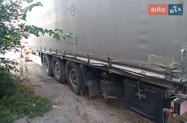 Тентованный борт (штора) - полуприцеп Krone SDP 27 2001 в 