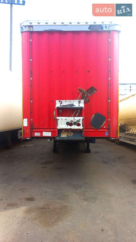 Тентованный борт (штора) - полуприцеп Krone SDP 27 2004 в Харькове