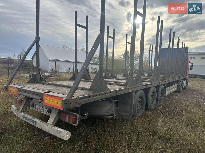 Лісовоз / Сортиментовоз - напівпричіп Krone SDP 27 2002 в Сарнах