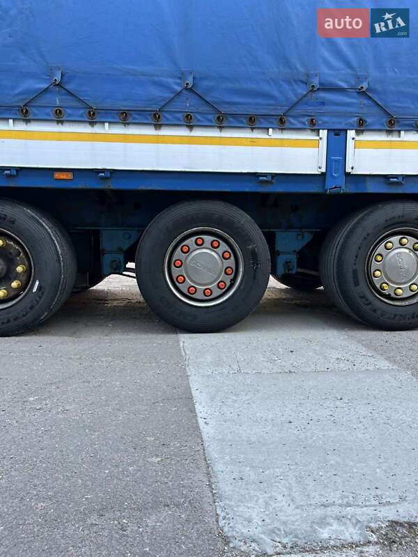 Тентований борт (штора) - напівпричіп Krone SDP 27 2002 в Чернігові