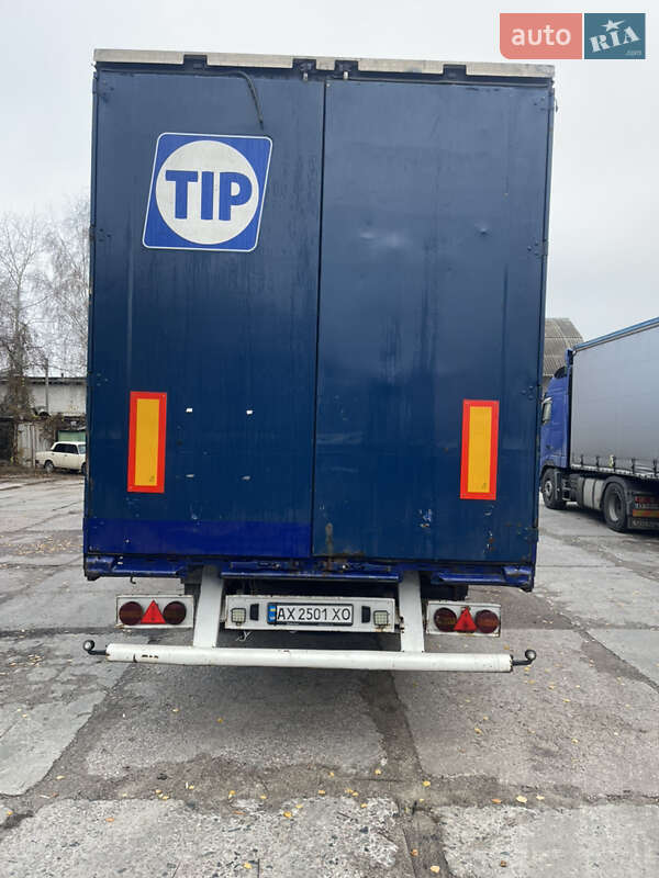 Тентованный борт (штора) - полуприцеп Krone SDP 27 2006 в Харькове