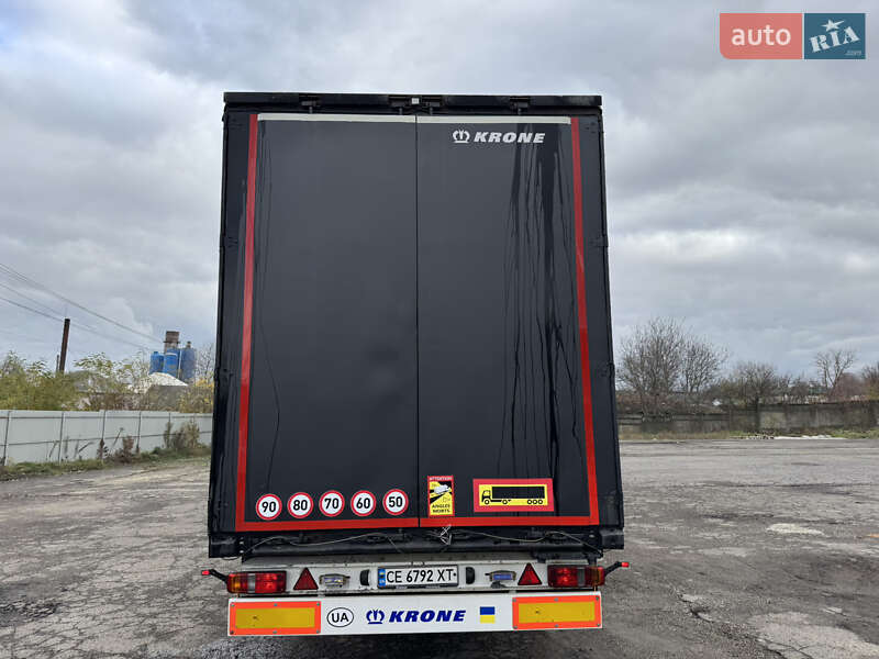 Тентований борт (штора) - напівпричіп Krone SDP 27 2007 в Чернівцях фото 2 Тентований борт (штора) - напівпричіп Krone SDP 27 2007 в Чернівцях