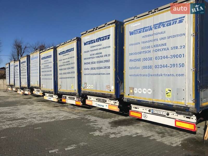 Тентованный борт (штора) - полуприцеп Krone SDP 27 2013 в Дрогобыче фото 20 Тентованный борт (штора) - полуприцеп Krone SDP 27 2013 в Дрогобыче