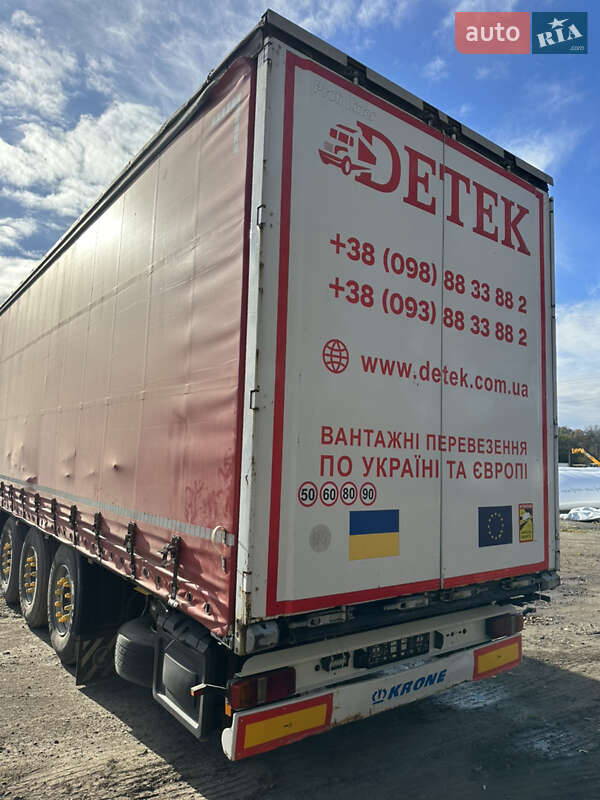 Тентований борт (штора) - напівпричіп Krone SDP 27 2011 в Хмельницькому