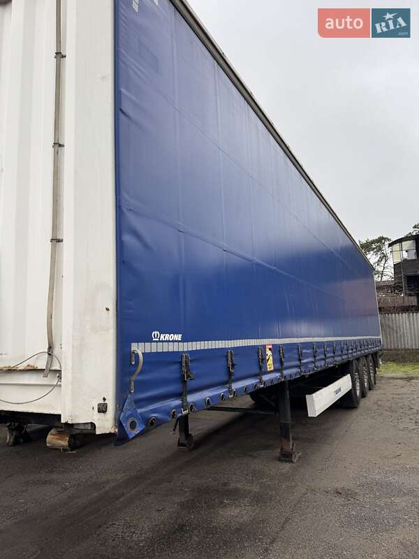 Тентованный борт (штора) - полуприцеп Krone SDP 27 2010 в Богодухове