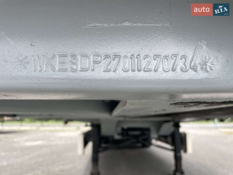 Тентованный борт (штора) - прицеп Krone SDP 27 2002 в Вышгороде фото 10 Тентованный борт (штора) - прицеп Krone SDP 27 2002 в Вышгороде