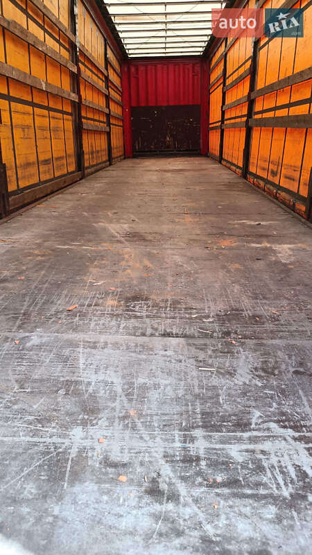 Тентованный борт (штора) - полуприцеп Krone SDP 27 2012 в Киеве