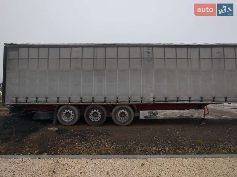 Тентованный борт (штора) - полуприцеп Krone SDP 27 2004 в Ивано-Франковске