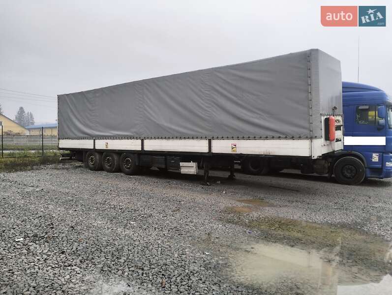 Бортовой полуприцеп Krone SDP 27 2002 в Черновцах фото Бортовой полуприцеп Krone SDP 27 2002 в Черновцах