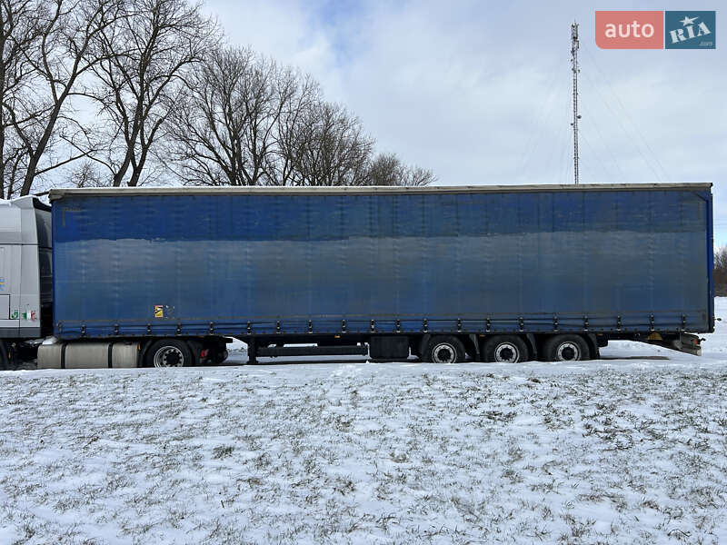 Тентований борт (штора) - напівпричіп Krone SDP 27 2008 в Чернівцях