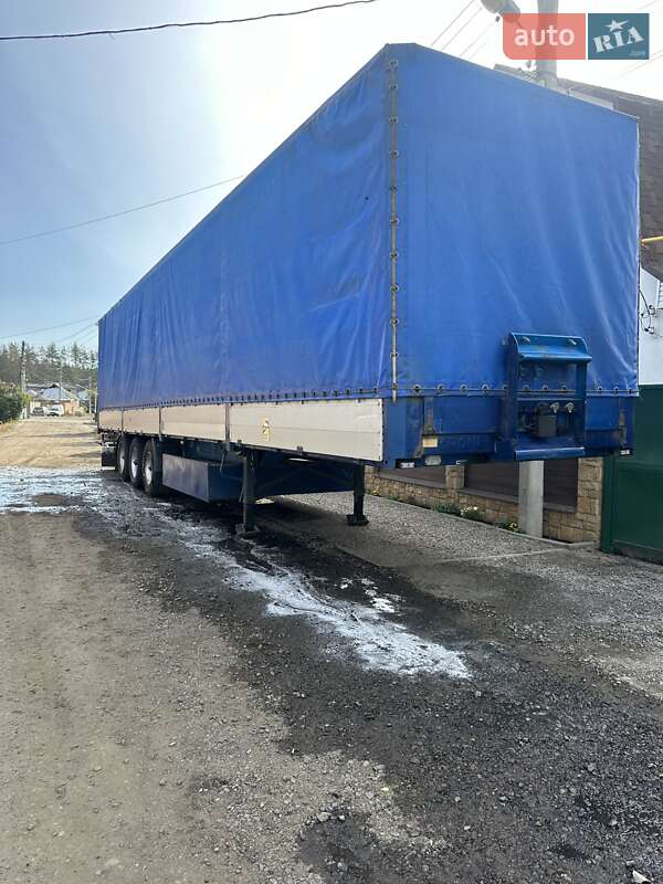 Тентований борт (штора) - напівпричіп Krone SDP 27 1998 в Харкові