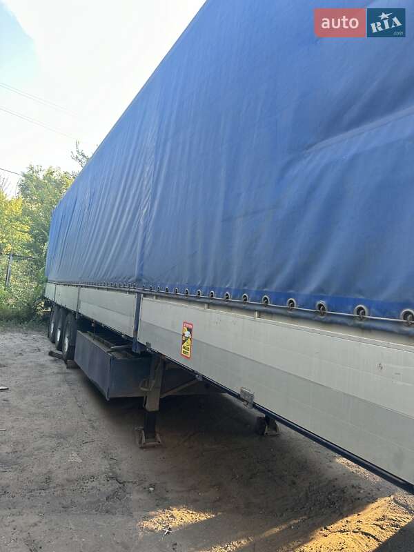 Тентований борт (штора) - напівпричіп Krone SDP 27 1998 в Харкові