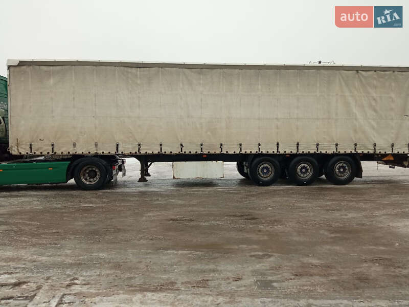 Тентованный борт (штора) - полуприцеп Krone SDP 27 2006 в Кременчуге фото 2 Тентованный борт (штора) - полуприцеп Krone SDP 27 2006 в Кременчуге