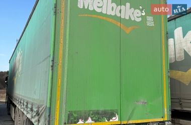 Тентованный борт (штора) - полуприцеп Krone SDP 27 2012 в Львове