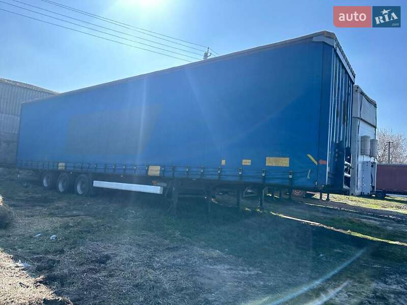 Тентованный борт (штора) - полуприцеп Krone SDP 2008 в Звягеле фото 2 Тентованный борт (штора) - полуприцеп Krone SDP 2008 в Звягеле