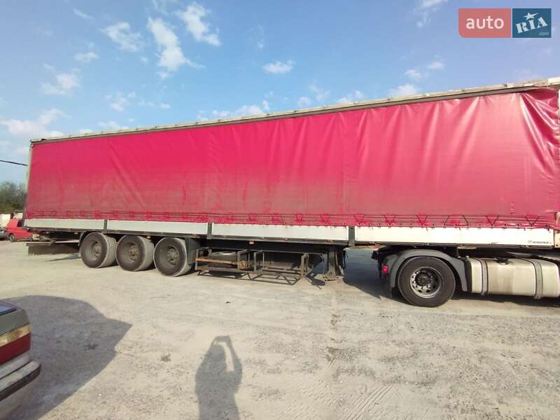 Тентованный борт (штора) - полуприцеп Krone SDP 2008 в Львове