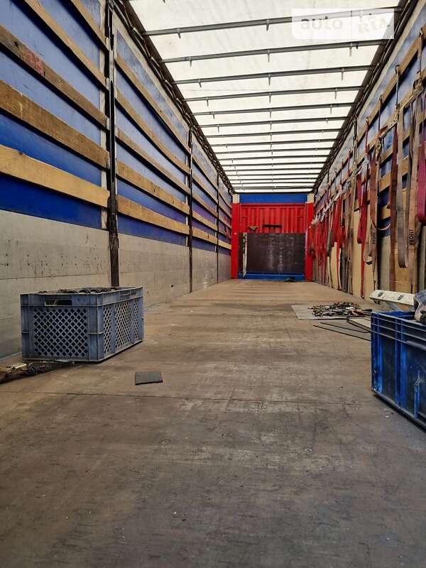 Тентованный борт (штора) - полуприцеп Krone SDR 27 2012 в Смеле