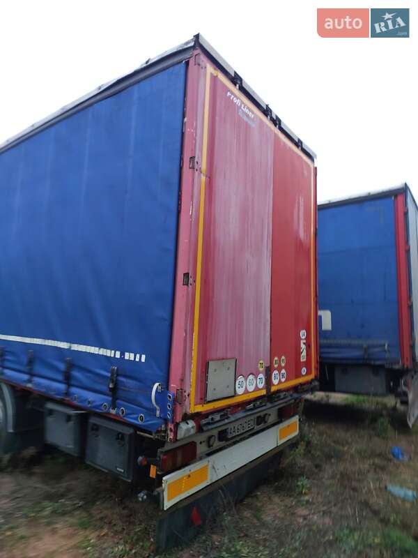 Тентованный борт (штора) - полуприцеп Krone SDR 27 2008 в Житомире фото 2 Тентованный борт (штора) - полуприцеп Krone SDR 27 2008 в Житомире