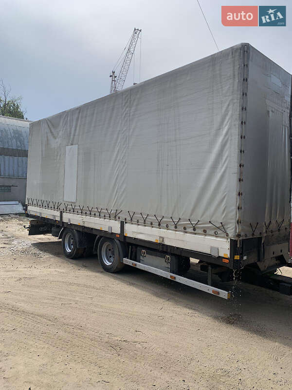 Тентованный борт (штора) - прицеп Krone ZZF 2005 в Львове