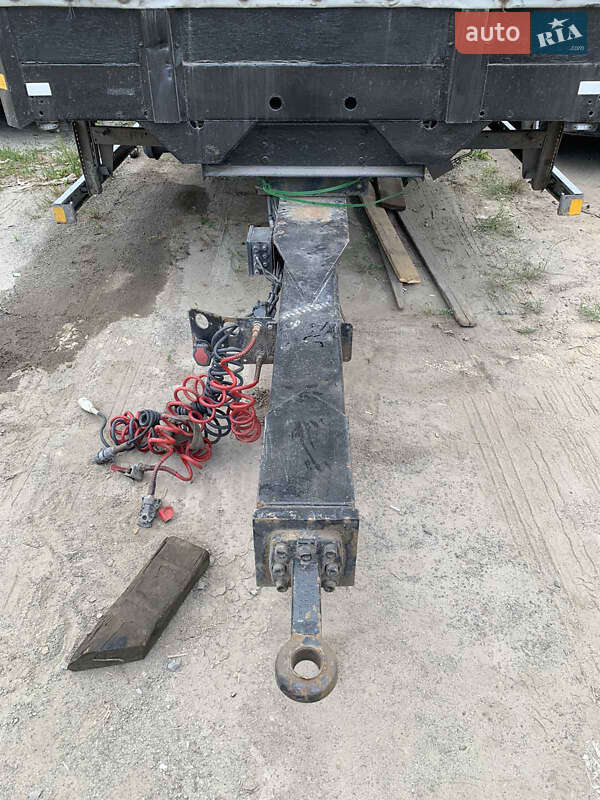 Тентованный борт (штора) - прицеп Krone ZZF 2005 в Львове