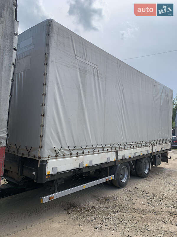 Тентованный борт (штора) - прицеп Krone ZZF 2005 в Львове