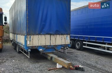 Тентованный борт (штора) - прицеп Krone ZZW 2001 в Ровно