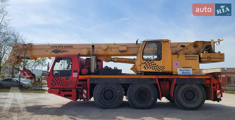 Автокран Krupp КМК 1990 в Долине