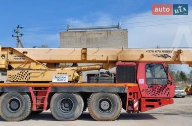 Автокран Krupp КМК 1990 в Долині