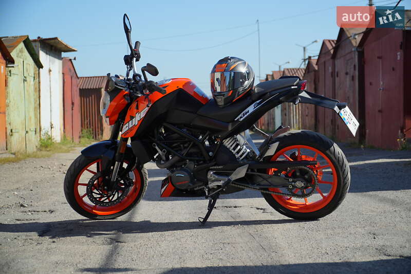 Мотоцикл Без обтікачів (Naked bike) KTM 200 Duke 2021 в Хмельницькому фото Мотоцикл Без обтікачів (Naked bike) KTM 200 Duke 2021 в Хмельницькому