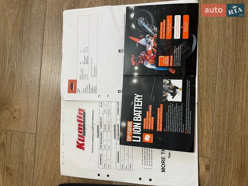 Мотоцикл Кросс KTM 690 Duke 2018 в Черновцах документ