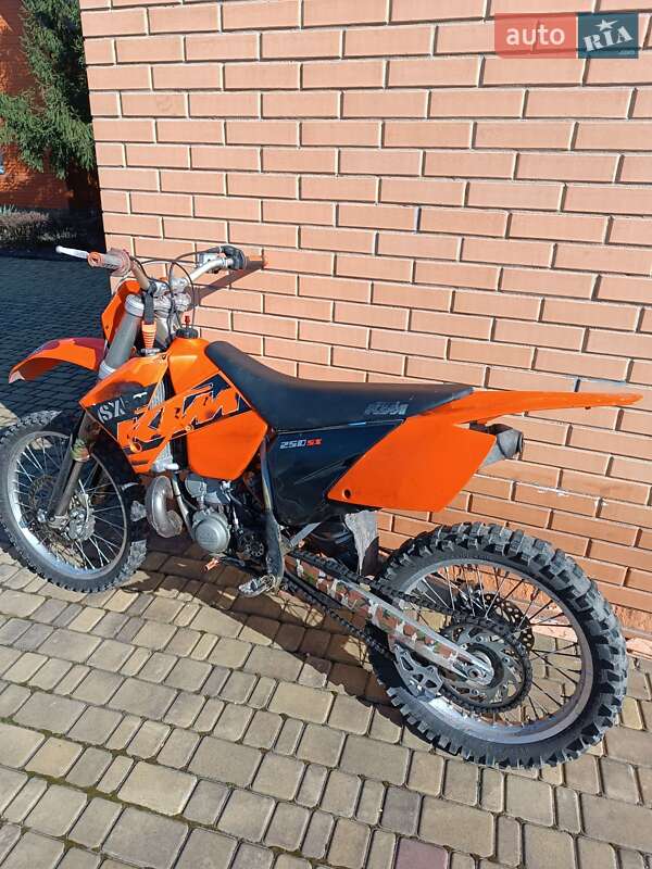 Мотоцикл Кросс KTM SX 250 2008 в Вышгороде