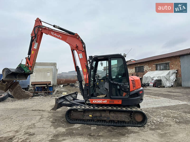 Экскаватор погрузчик Kubota KX 080-4 2018 в Черновцах