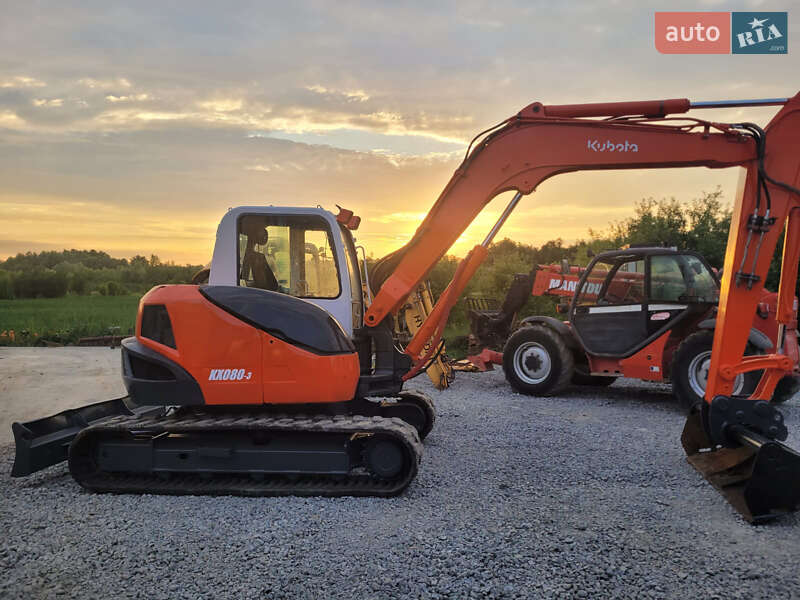 Миниэкскаватор Kubota KX 080-4 2011 в Недобоевцах