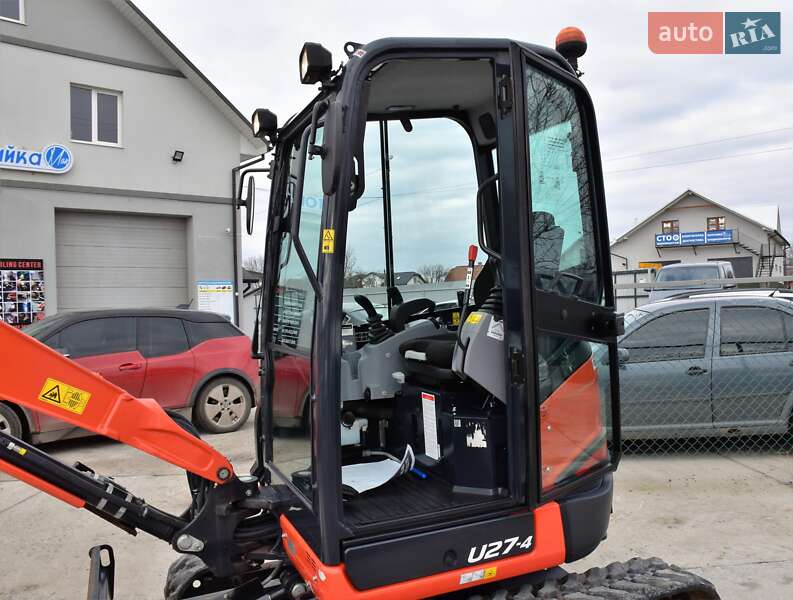 Міні-екскаватор Kubota U27-4 2020 в Дрогобичі