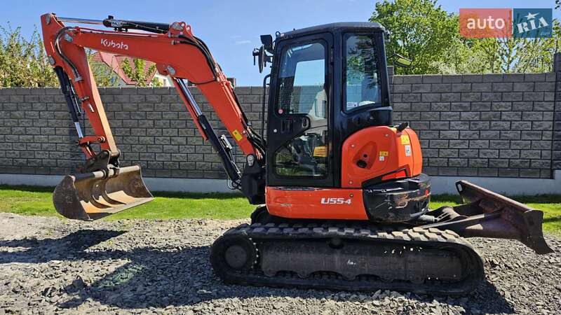 Міні-екскаватор Kubota U55-4 2017 в Луцьку