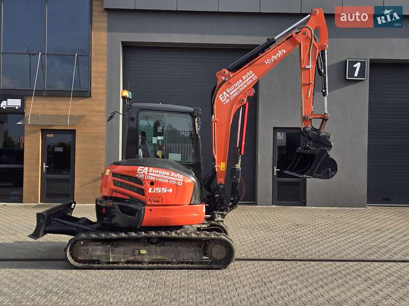 Міні-екскаватор Kubota U55-4 2017 в Рівному