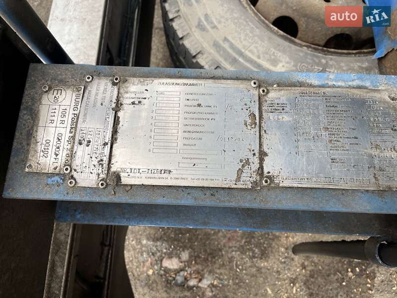 Цистерна полуприцеп L.A.G. 0-3-39 2004 в Шептицькому