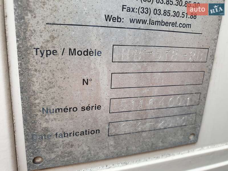 Рефрижератор Lamberet Carrier Maxima 2010 в Чернівцях