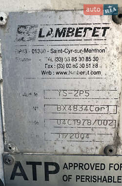 Рефрижератор полуприцеп Lamberet LVFS 2004 в 