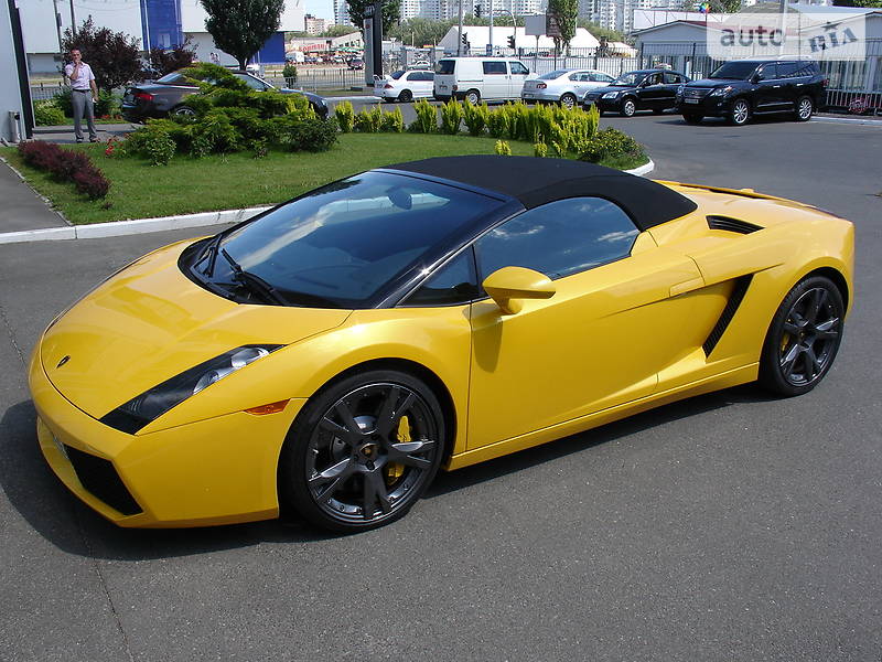 Кабриолет Lamborghini Gallardo 2008 в Киеве