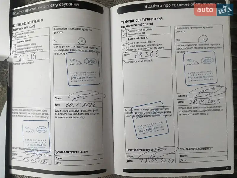 Внедорожник / Кроссовер Land Rover Defender 2020 в Киеве документ
