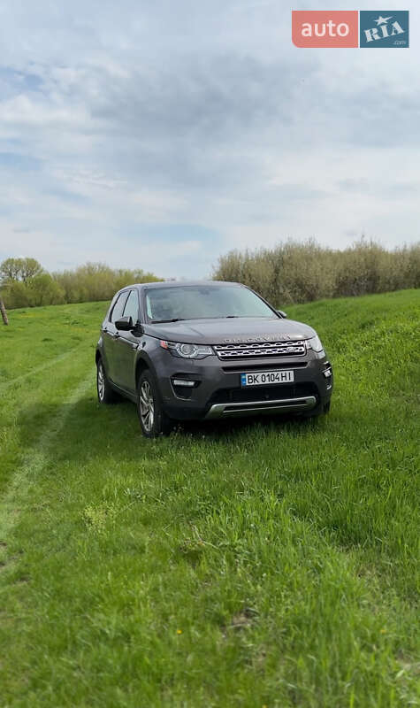 Land Rover Discovery Sport 2016