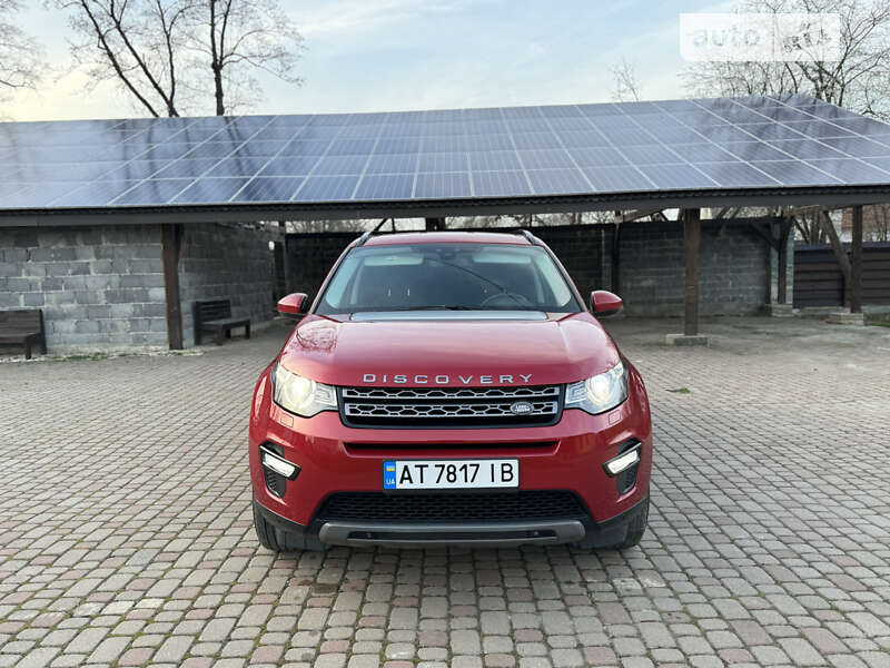 Land Rover Discovery Sport 2016