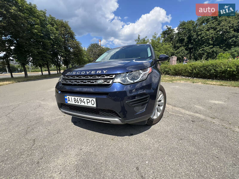 Land Rover Discovery Sport 2016