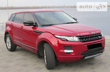 Позашляховик / Кросовер Land Rover Range Rover Evoque 2013 в 