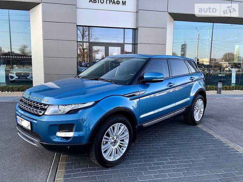 Позашляховик / Кросовер Land Rover Range Rover Evoque 2013 в Харкові