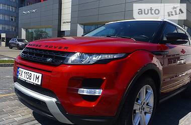 Позашляховик / Кросовер Land Rover Range Rover Evoque 2013 в 