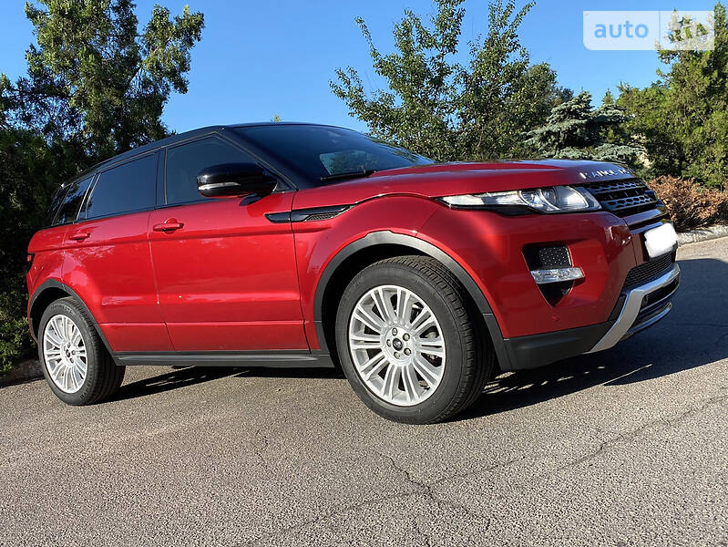 Внедорожник / Кроссовер Land Rover Range Rover Evoque 2013 в Черкассах