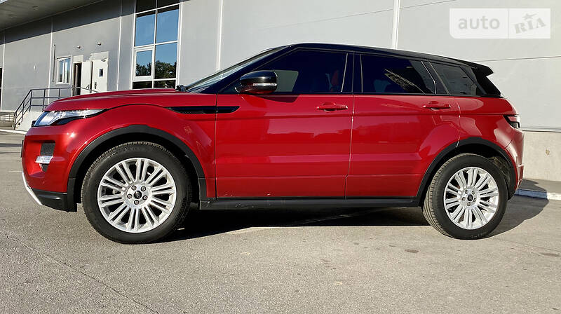 Внедорожник / Кроссовер Land Rover Range Rover Evoque 2013 в Черкассах