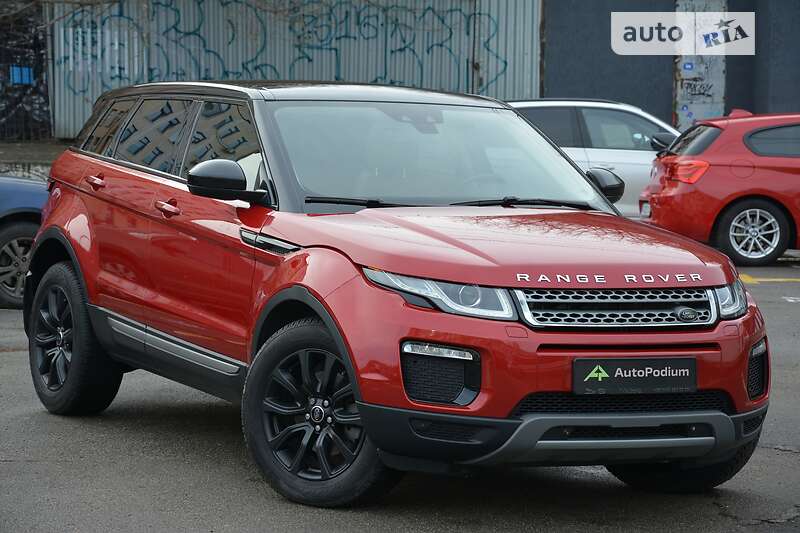 AUTO.RIA – Продам Ленд ровер Рендж Ровер Эвок 2018 дизель 2.0 ...